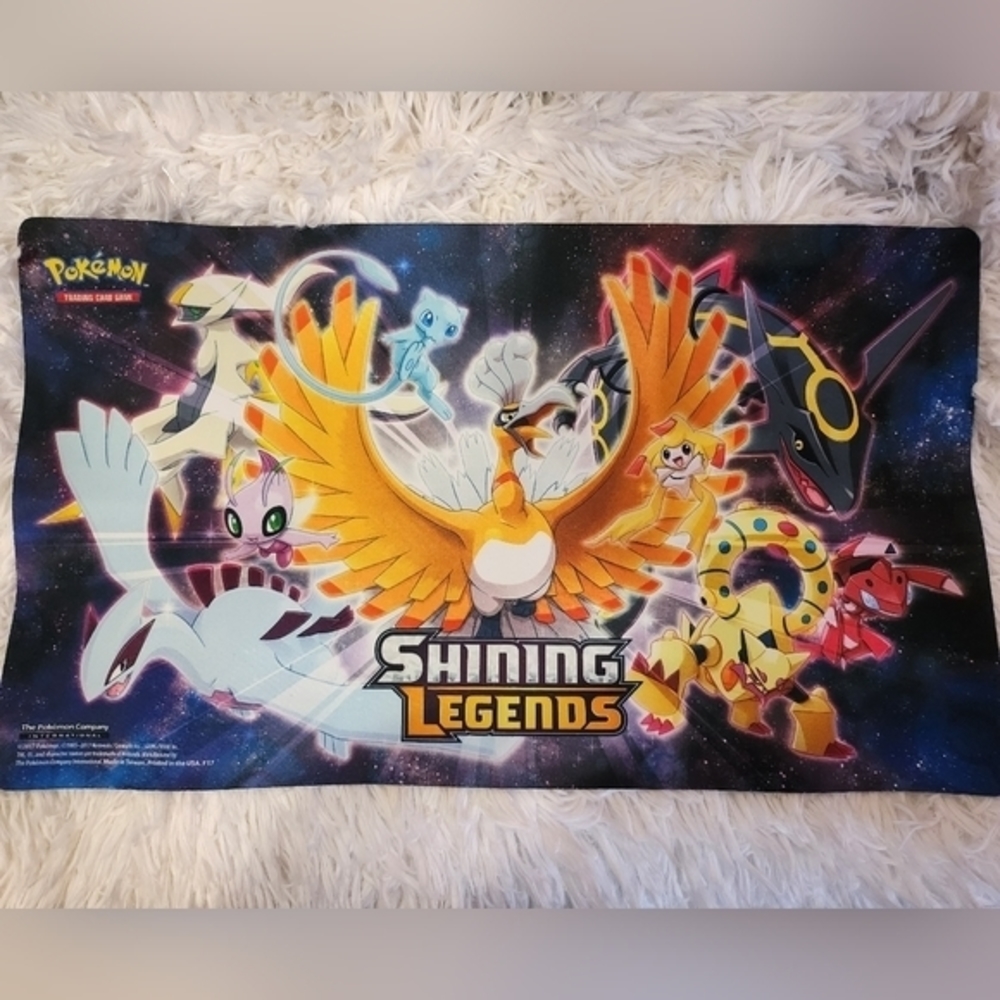 Pokemon shining legend playmat‎